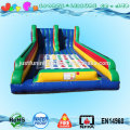 giant twister game and inflatable bungee run for kids n adults